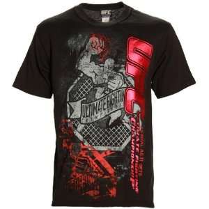  UFC Black Ultiman Foil Premium T shirt