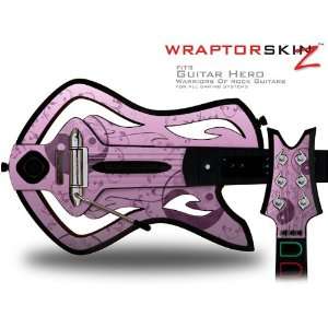 Warriors Of Rock Guitar Hero Skin   Feminine Yin Yang Purple (GUITAR 