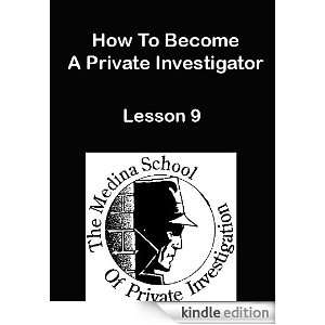 How To Become A Private Investigator   Lesson 9 David Ball  