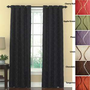   POLYESTER FAUX DUIOION SILK GROMMET TOP CURTAINS WINDOW BEDROOM  