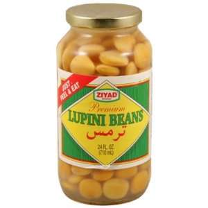 Ziyad, Bean Lupini, 24 OZ (Pack of 6)  Grocery & Gourmet 