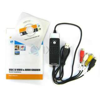 USB Video Audio Capture Adapter Device TV DVD Recorder  