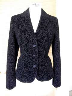 GIORGIO ARMANI jacket PERSIAN LAMB effect fabric 8  