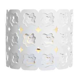  Lacey 1 Light Laser Cut Metal Wall Sconce