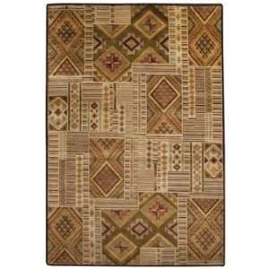  Capel Crystalle Mosaic 1613 Spice Rectangle   5 x 8 