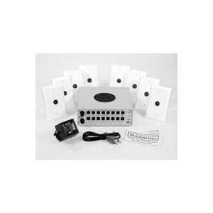  ETS SM9va 8 Zone Audio Video Surveillance System Kit 