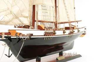 Harvey Baltimore Clipper Wood Model Ship 31 Sailboat  