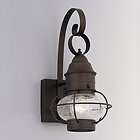 Designers Fountain 1761 RT Rustique 1 Light 10 Onion Wall Lantern 