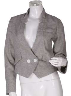 97K STAND UP COLLAR BLAZER WITH FAKE POCKET DECORATE 2331  