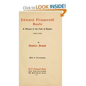  Edward Fitzgerald Beale Stephen Bonsal Books