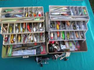 Tackle Box with 4 Plano Trays - 14.875 x 17.188