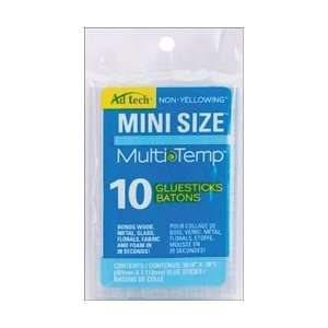  Ad Tech Multi Temp Mini Glue Sticks 4X.28 10/Pkg; 6 