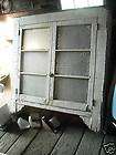 OLD Antique Primitive Shabby Hanging Cupboard Chippy