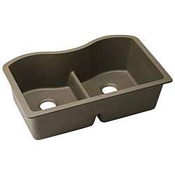   granite 33x20.5 in Double bowl Undermount Sink  