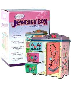 Sporty Girls Jewelry Box with Drawers  