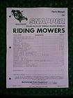 1994 Snapper 14 Rear Engine Riding Lawn Mower Manual F  