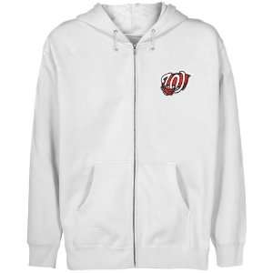 NCAA Western Kentucky Hilltoppers Youth White Logo Applique Full Zip 
