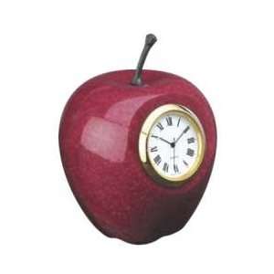  Marble Apple Clock