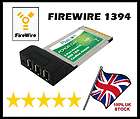 1394 firewire pcmcia cardbus laptop notebook card 6 pin with 6 pin to 
