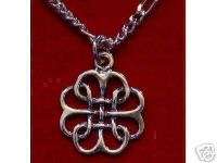 0269 Celtic Infinity Knot Silver Pendant Charm Jewelry  