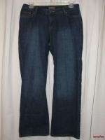   ~VENEZIA Size 1 Average Blue Stretch Bootcut Leg Five Pocket Jeans