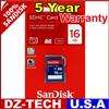 SanDisk 16GB SD HC SDHC Flash Memory Card 16 GB G 16G New  