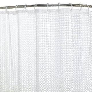    Maytex Ice Circles PEVA Shower Curtain, Clear