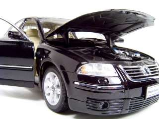 2001 VW PASSAT SEDAN BLACK 118 SCALE DIECAST MODEL  
