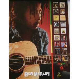  Bob Marley Discography Tuff Gong Records Poster 14x19 