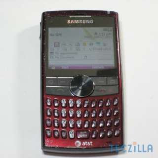 Samsung BlackJack 2 II I617 WM 6 Camera ATT Unlocked 3G GSM Phone (Red 