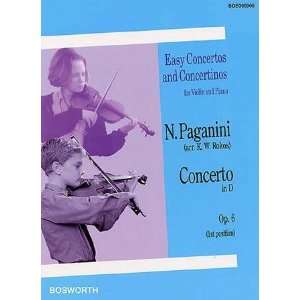  Niccolo Paganini Violin Concerto in D Op.6 (1st Position 