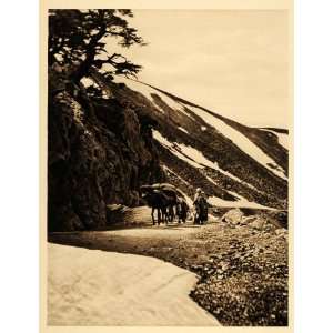  1924 Kabylie Mountain Snow Algeria Lehnert & Landrock 