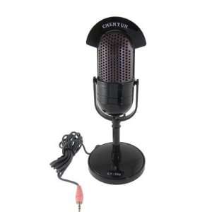   9ft Cable Desk Table Microphone Mic Black