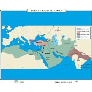   Turkish Empires (World History Wall Maps) (9780762550265) Maps