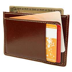 Castello Mens Slim Leather Wallet  