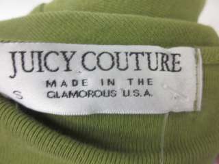 You are bidding on a JUICY COUTURE Green Long Sleeve V Neck Shirt in a 