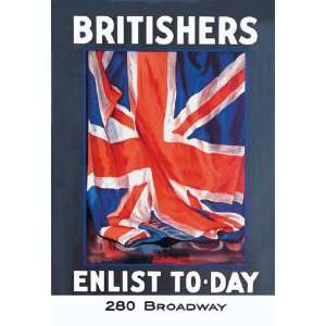  Britishers Enlist To Day