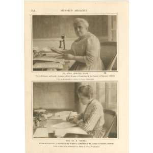   Print Suffragists Anna Howard Shaw & Ida M Tarbell 