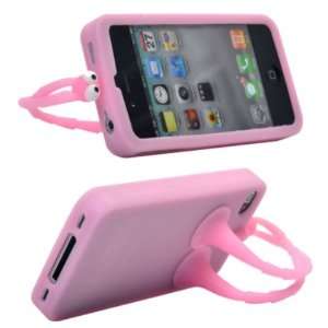   /Gampsocleis Inflata Uv Silicone Case for iPhone 4S/iPhone 4 (Pink