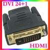 DVI 24+1 Male To HDMI Female Converter Adapter #8717  