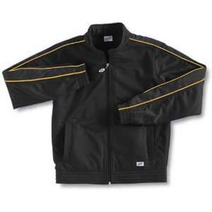   Tricot Jacket Warm Ups 956 BLACK/GOLD YOUTH L