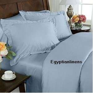  from BAMBOO Duvet cover Set   King/ cal king Blue 100% silky bamboo 
