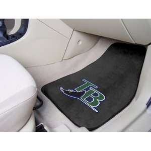  Tampa Bay Devil Rays Front 2 Piece Auto Floor Mats 