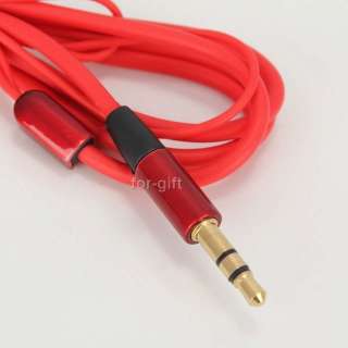 100 % brand new on ear headphones with fashion red cable great for 