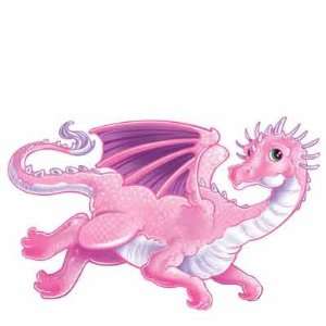  Pink Dragon Small Wall Decal