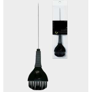 Duo Ended Hair Color Brush and Metal Pin Tail Rat Tale Comb for Hair 