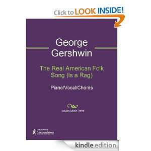 The Real American Folk Song (Is a Rag) Sheet Music George Gershwin 