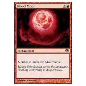    Magic the Gathering   Blood Moon   Ninth Edition Toys & Games
