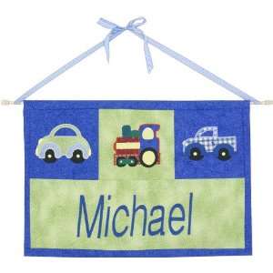 Cars & Trucks Quilted Wall Hanging
