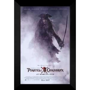   of the Caribbean End 27x40 FRAMED Movie Poster